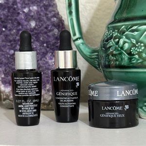 NEW ★ Lancome Genifique Face Serum and Eye Cream Bundle
